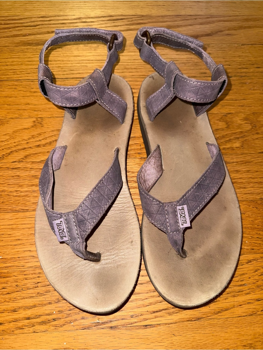 Teva Women's Lavender-Taupe Ankle Strap Sandals